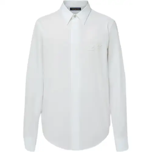 LOUIS VUITTON Long-Sleeved Cotton Shirt