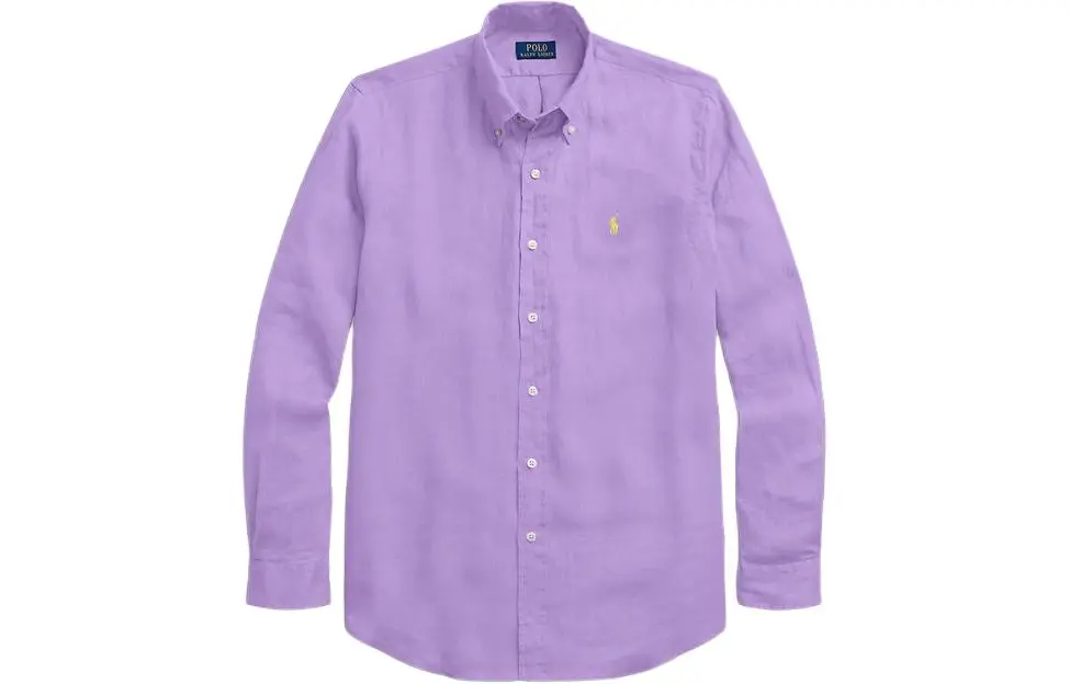 Polo Ralph Lauren SS24 Shirt Classic Version Men's Purple