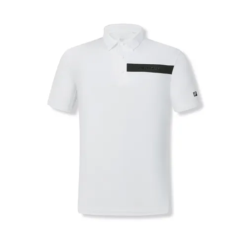 FILA Golf Polo Shirt Men's Jade White