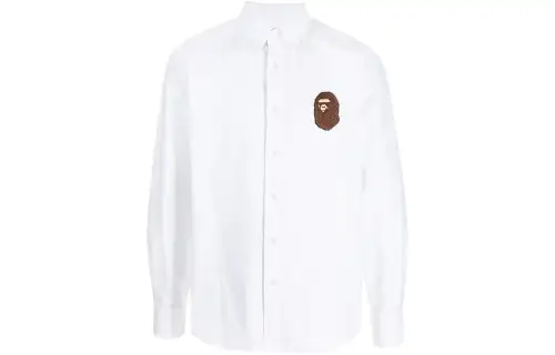 A BATHING APE Shirts Men's Lapel Moderate Other