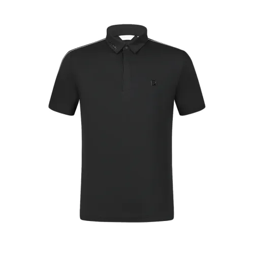 FILA Polo Shirt Men's Pitch Black