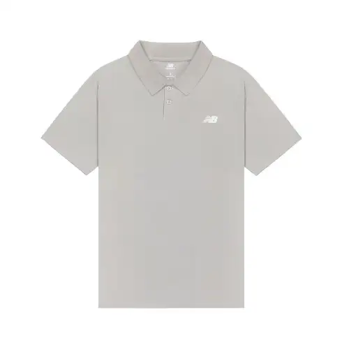 New Balance SS25 Polo Shirt Men's Gray