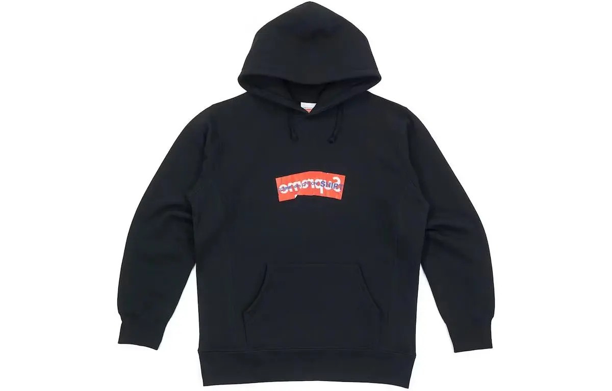 Supreme X Comme Des Garçons Shirt Box Logo Hooded Sweatshirt