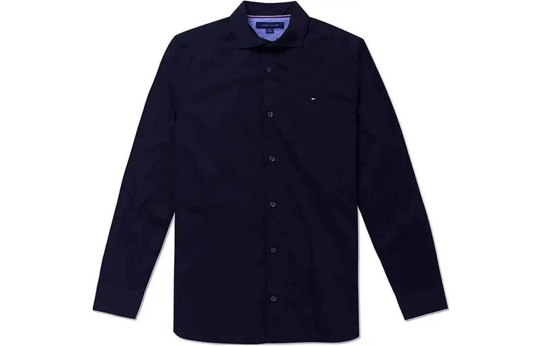 Tommy Hilfiger Shirt Men's Navy Blue