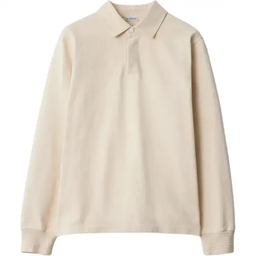 Burberry Cotton Long sleeve Polo Shirt