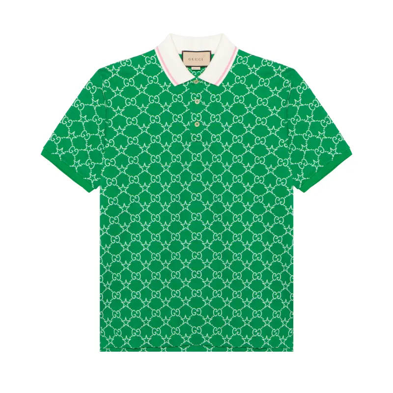 GUCCI FW22 Polo Shirt Men's Green
