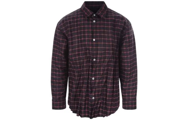 Balenciaga Shirts Men's Red Moderate Other