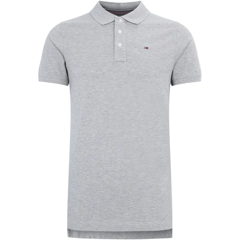 Tommy Hilfiger Polo Shirt Men's Ore Gray