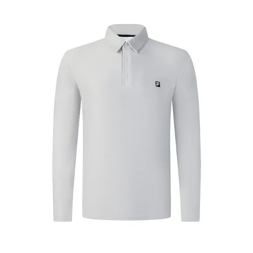 FILA Golf Polo Shirt Men's Misty Gray