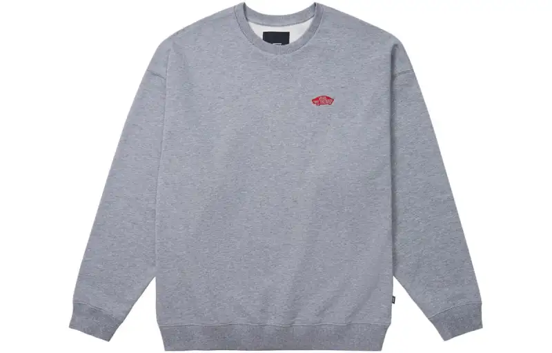Vans Sweatshirts Men's Gray Crew Neck Moderate Other