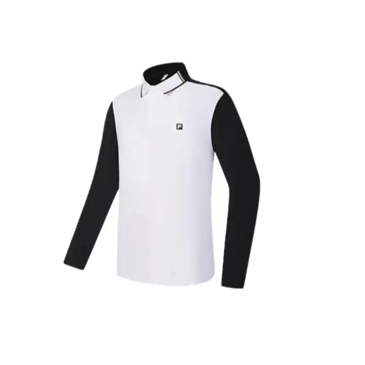 FILA Golf SS25 Polo Shirt Men's Pitch Black