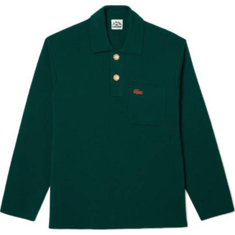 Мужская футболка LACOSTE LogoPolo (зеленая)