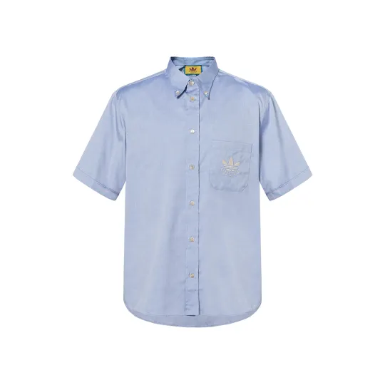 GUCCI X Adidas Oxford Cotton Shirt