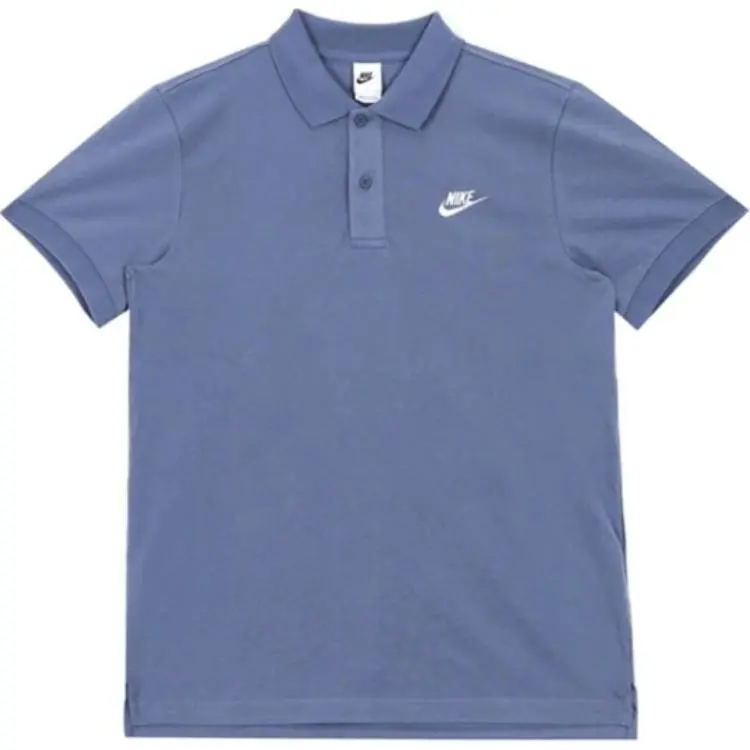 Nike Polo Shirts Men's Diffused Blue Moderate