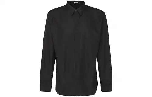 DIOR Quarterly New Products Shirts Men's Black Lapel Moderate Other
