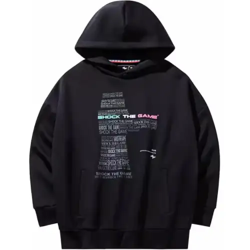 Anta Basketball Collection Sweatshirt Men's Basic Black