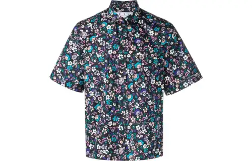 OFF WHITE Shirt Men's Dark Blue