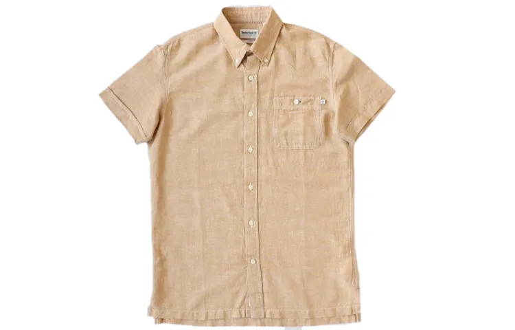 Timberland Shirt Men's Brown Beige