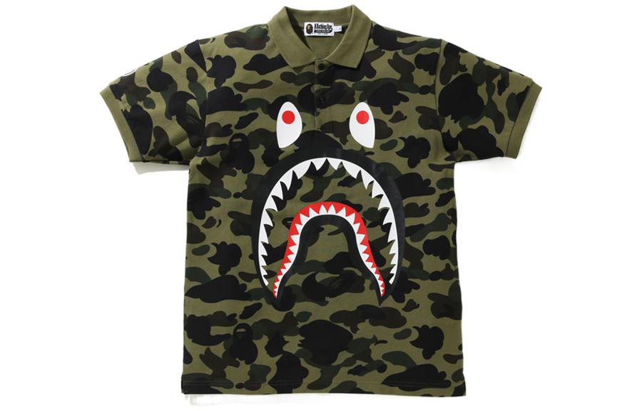 Мужская футболка A BATHING APE (разноцветная)