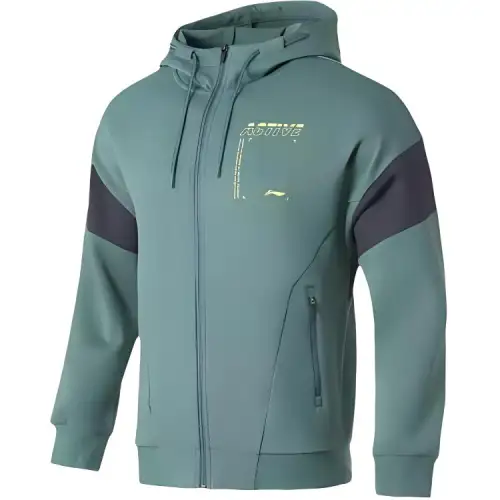 Li Ning Training Series Sweatshirt Men's Wild Duck Green