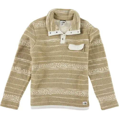 THE NORTH FACE Men's Printed Cragmont ½ Snap Pullover Sweatshirt Men's Khaki