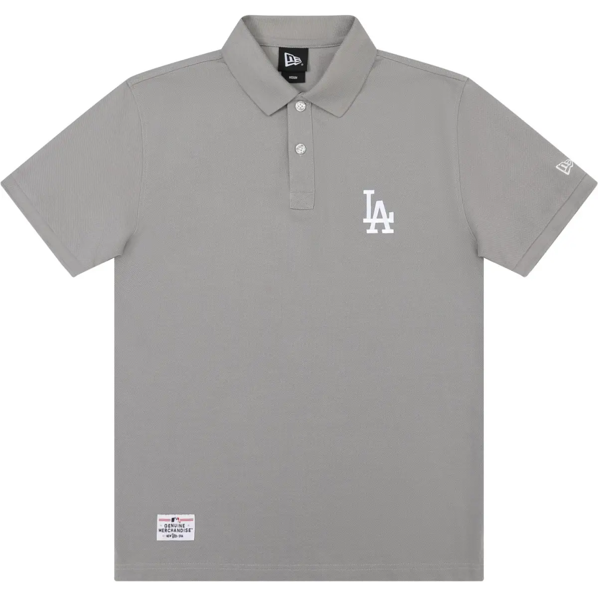 New Era SS22 Polo Shirt Unisex Gray