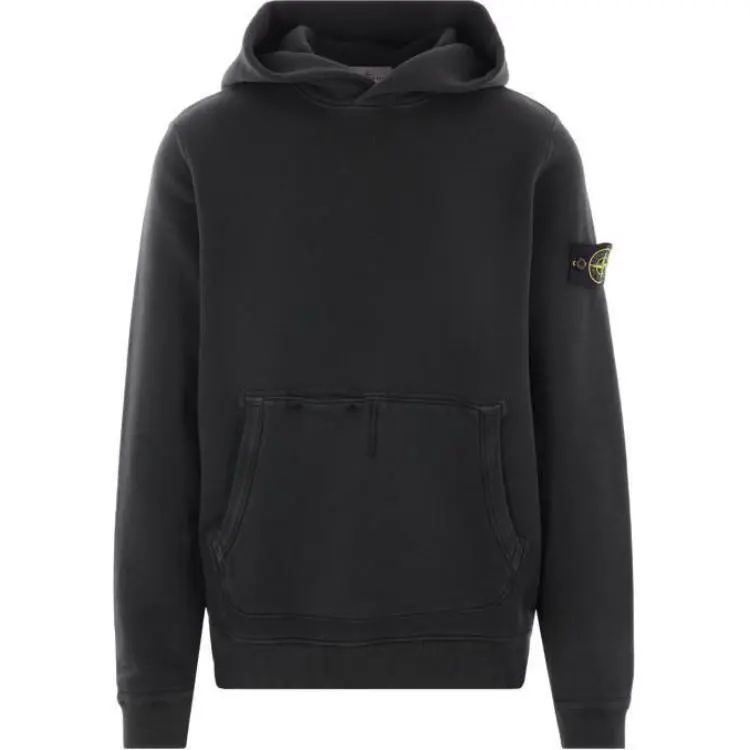 STONE ISLAND Long Sleeved Compass Patch Hoodie