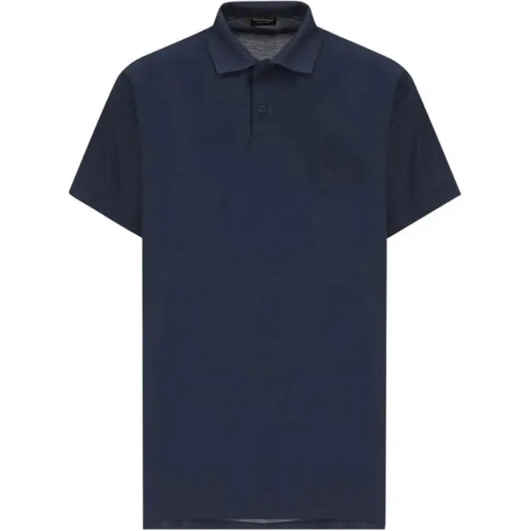 Balenciaga Logo Embroidered Polo Shirt