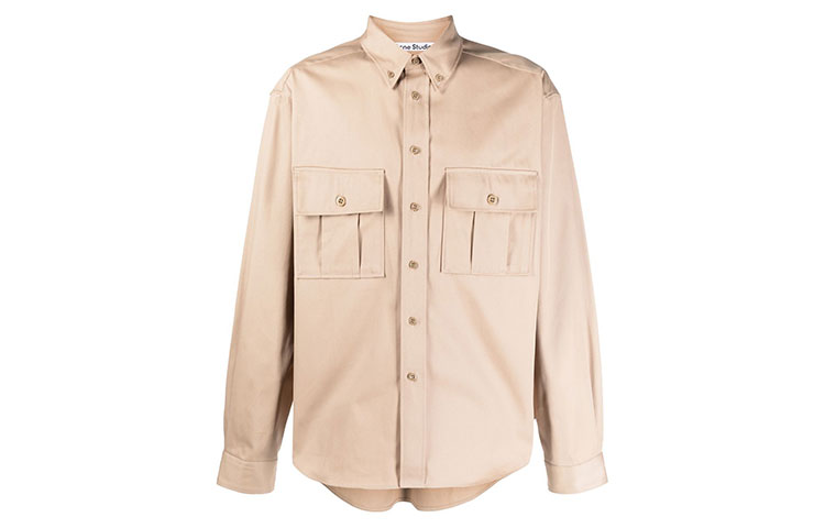 Мужская рубашка Acne Studios (однотонная)