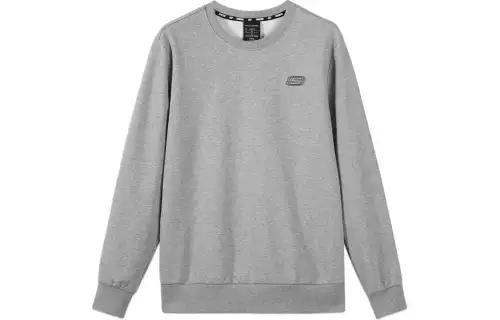 Skechers Colorful Sweatshirt Unisex Medium Heather Gray