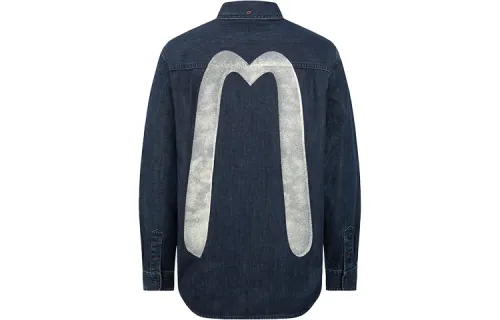 EVISU FW22 Shirt Men's Denim Blue