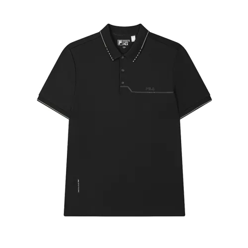 FILA Polo Shirt Men's Jet Black