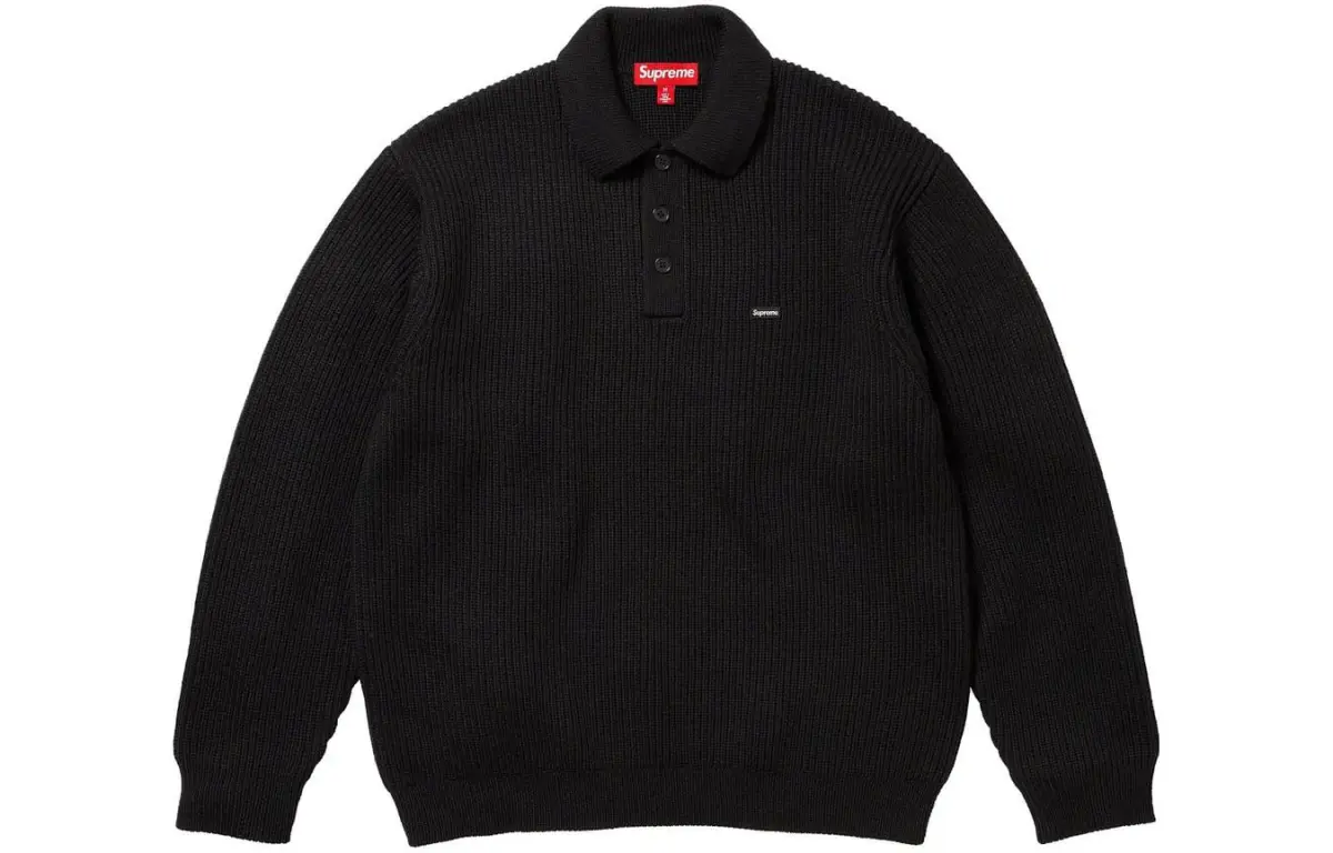 Supreme Small Box Polo Sweater
