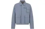 DIOR Shirts Men's Blue Lapel Moderate Other