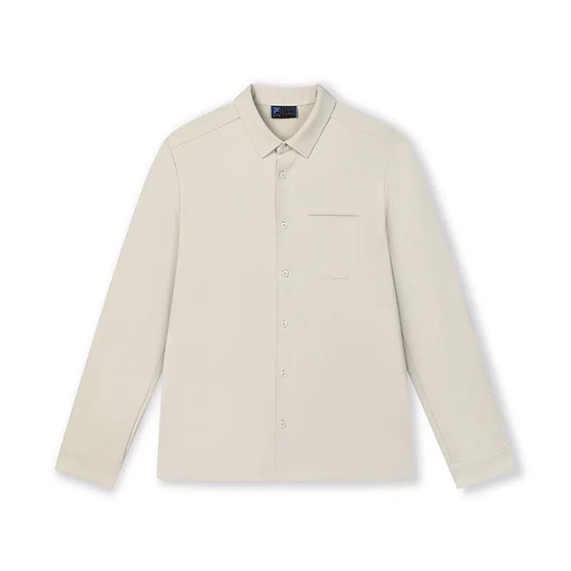 FILA Polo Shirt Men's Hyacinth Bean Gray
