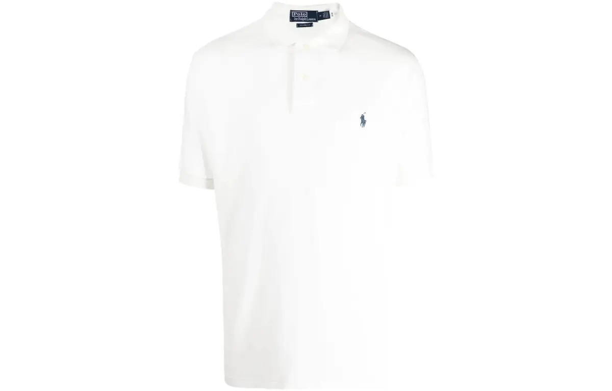 Polo Ralph Lauren SS22 Polo Shirt Original Fitted Version Men's White