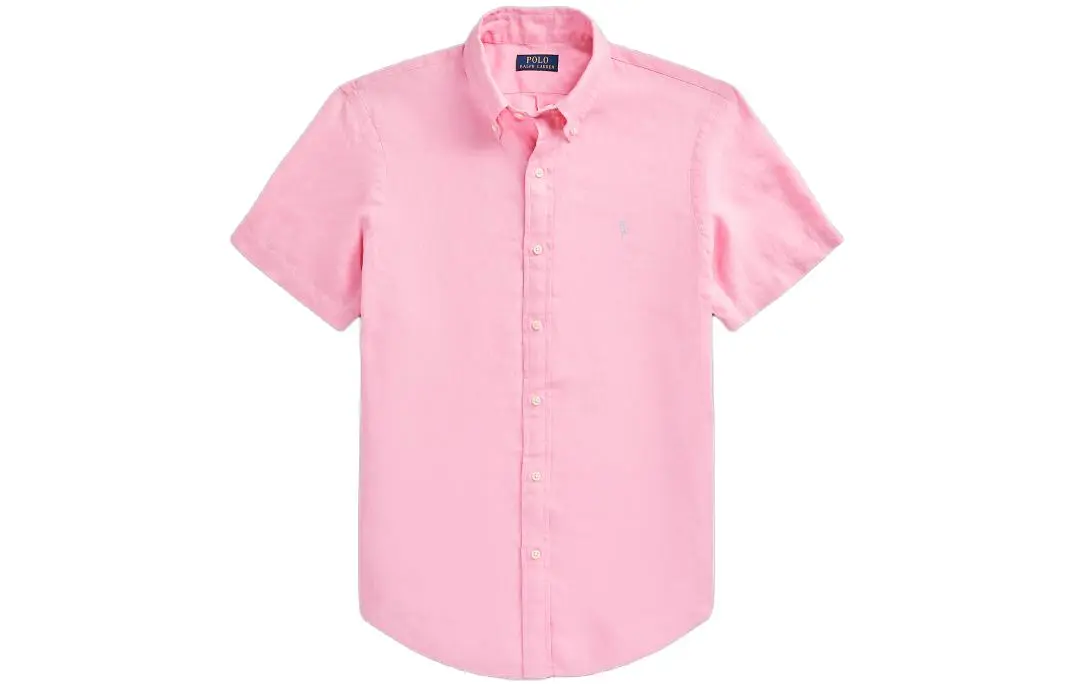 Polo Ralph Lauren SS24 Shirt Classic Version Men's Pink