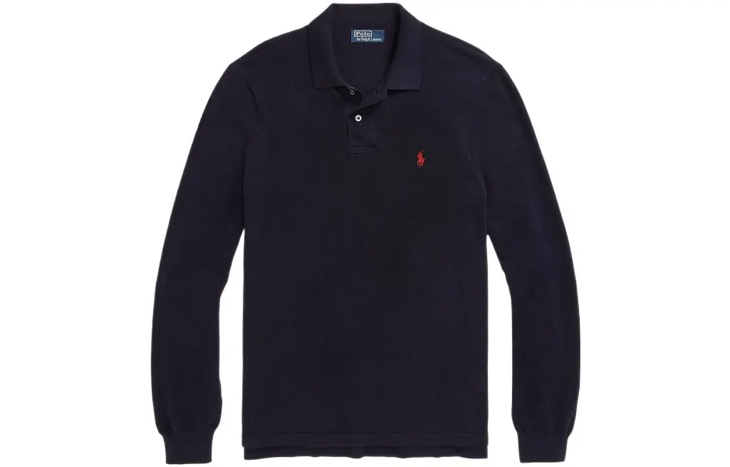 Polo Ralph Lauren FW22 Polo Shirt Slim Fit Men's Marine Blue