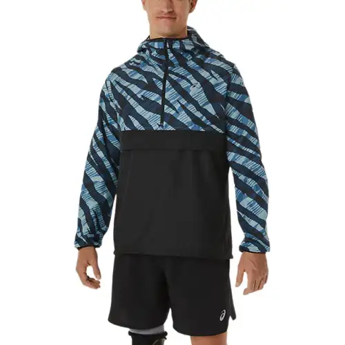 ASICS Sweatshirt Men's Blue Black