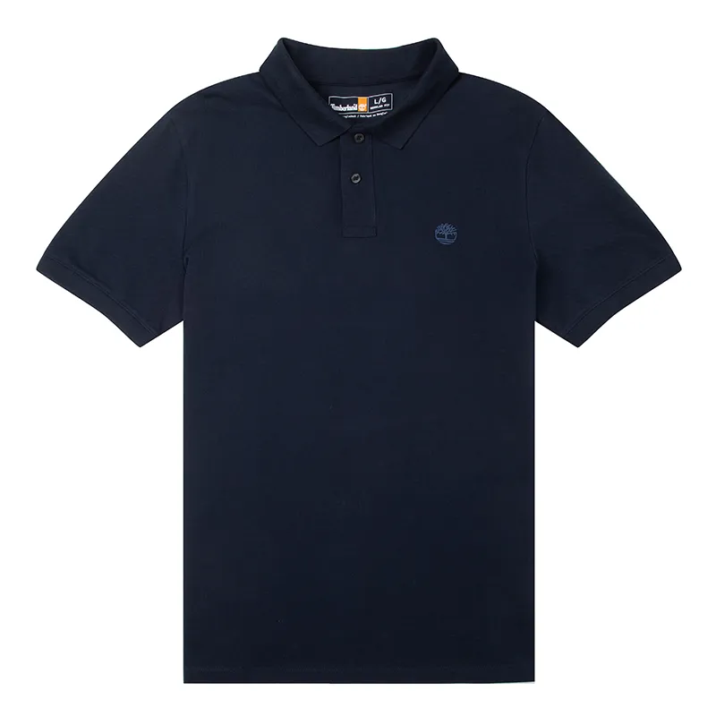Timberland SS25 Polo Shirt Men's Sea Blue