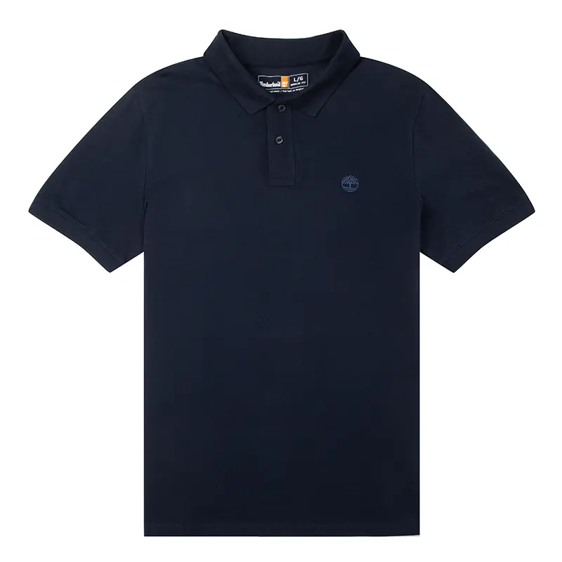 Timberland SS25 Polo Shirt Men's Sea Blue