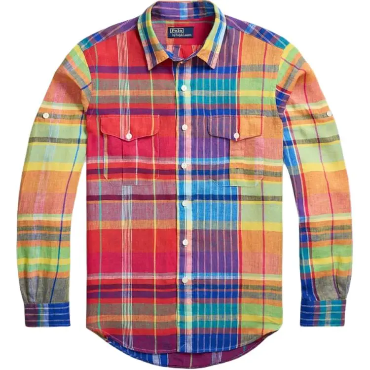 Polo Ralph Lauren Plaid Linen Shirt