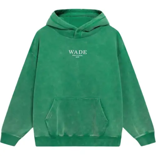 Li Ning Sweatshirt Men's Cold Pine Green Washed