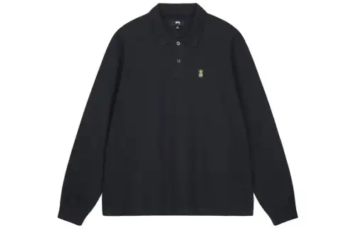 Stussy Long Sleeve Rib Polo