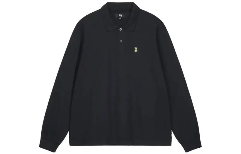Stussy Long Sleeve Rib Polo