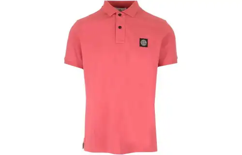 STONE ISLAND Polo Shirt Men's Red