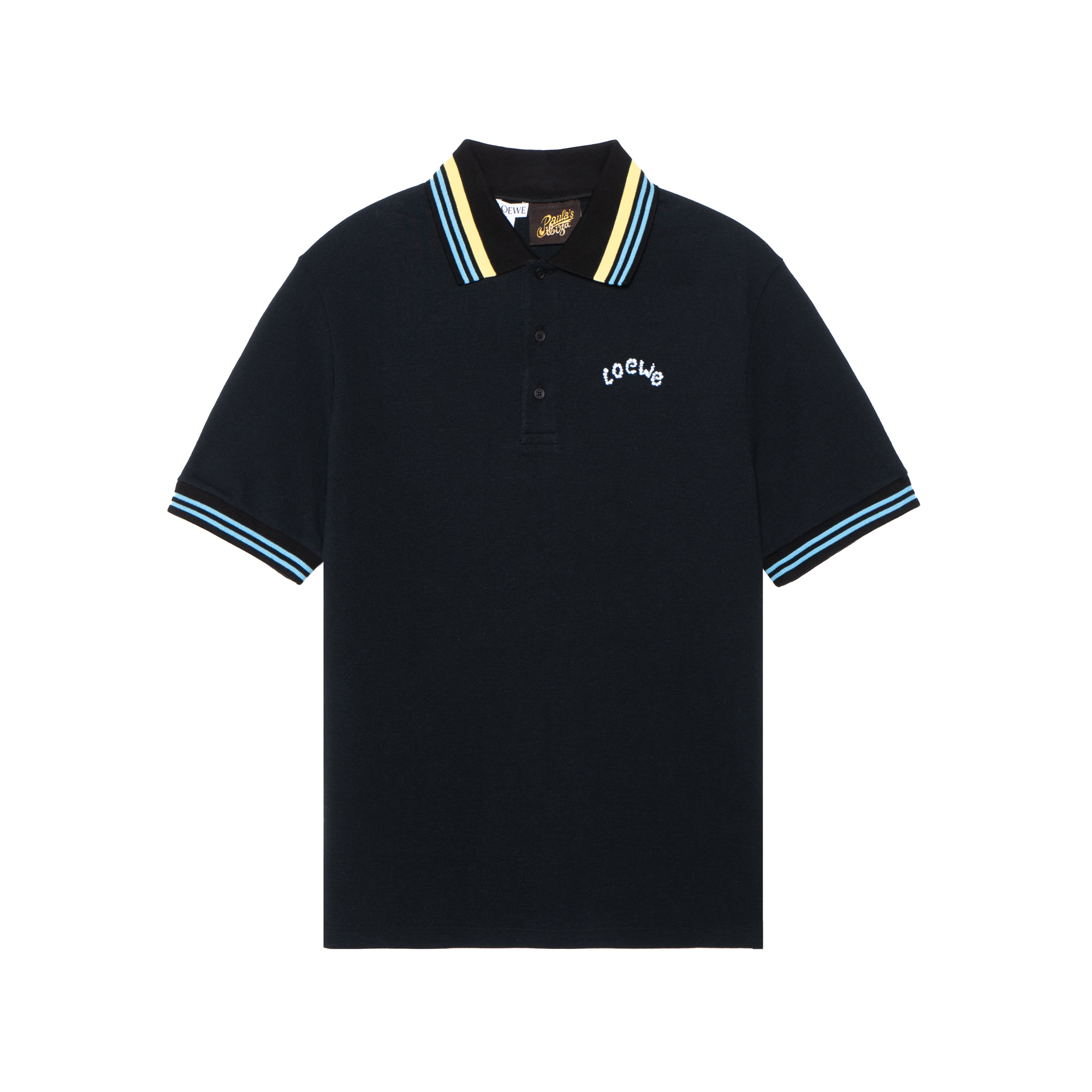 Мужская футболка LOEWE Polo (черная)