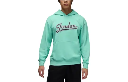 Jordan Flight MVP Sweatshirts Men's Green Hooded Moderate Other