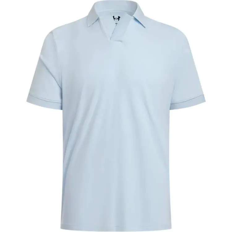 Under Armour SS25 Premier Johnny Polo Shirt Men's Blue