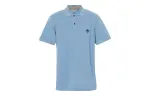 Timberland Polo Shirts Men's Blue Polo Collar Moderate Straight Fit